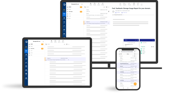 Wider choice of access devices with a responsive UI